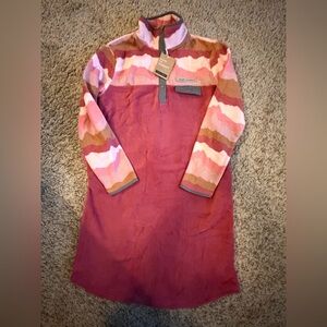 Simply Southern Pink and Brown women’s Dress